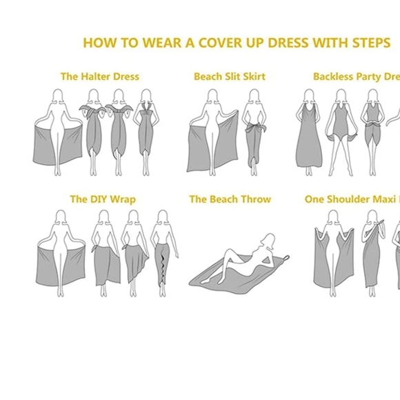 Khaki Maxi Swimsuit Coverup with Strappy Design - Picture 7 of 8